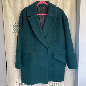 Banana Republic wool & mohair coat